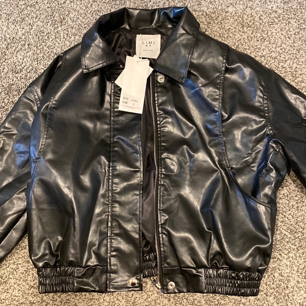 Leather jacket